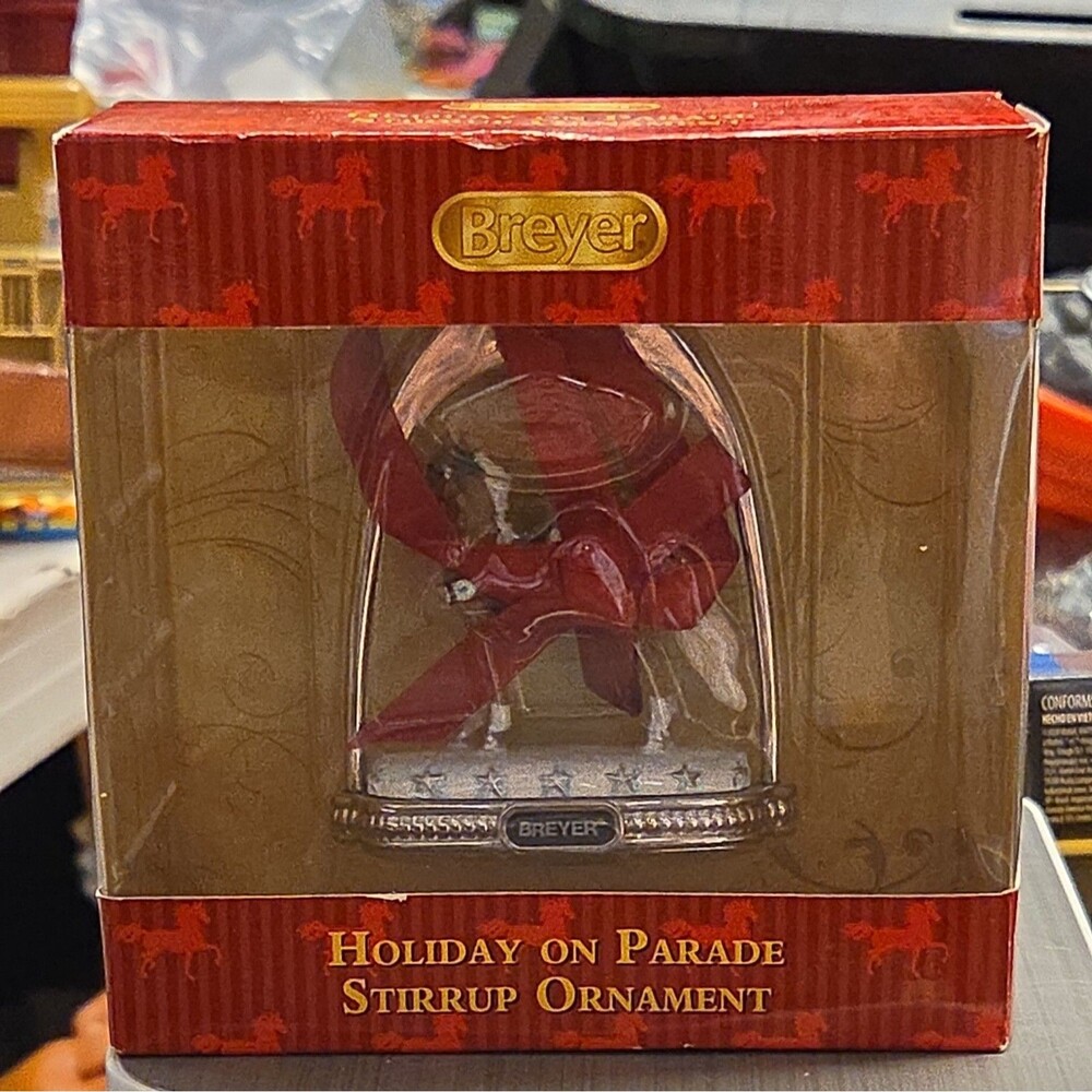 Breyer Horse Holiday on Parade 2013 Christmas Stirrup Ornament #70313